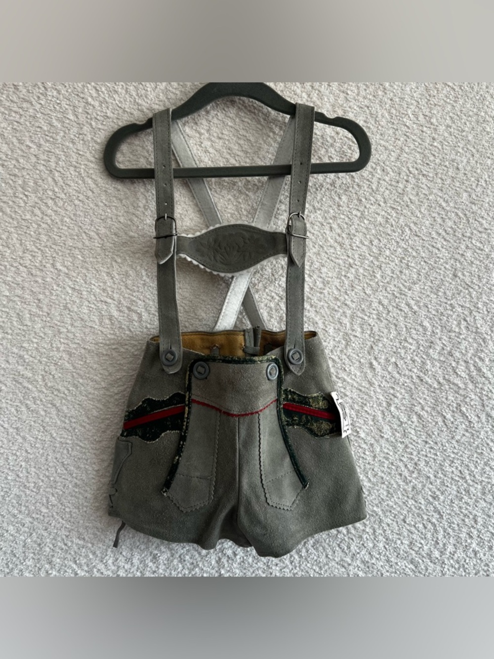 Karl Klüber NWT Infant Authentic Vintage German Lederhosen Size‎ 6-9 Months